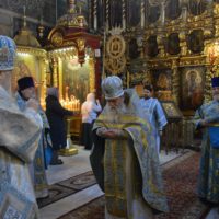 Богослужения в праздник Сретения Господня в Петропавловском храме