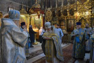 Богослужения в праздник Сретения Господня в Петропавловском храме