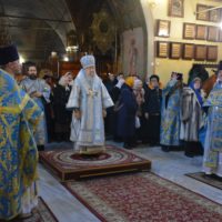 Богослужения в праздник Сретения Господня в Петропавловском храме