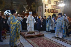 Богослужения в праздник Сретения Господня в Петропавловском храме