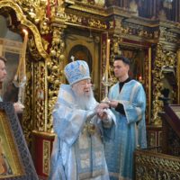 Богослужения в праздник Сретения Господня в Петропавловском храме