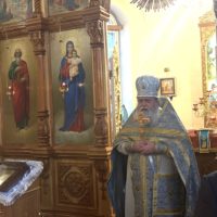 Благочинный совершил богослужение в храме при ГКБ №29