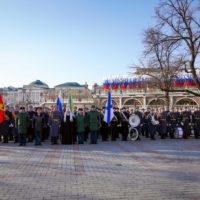 Возложение венка к могиле Неизвестного солдата
