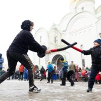 Благотворительная ярмарка на приходе храма на Волжском