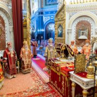 В день тезоименитства Святейшего Патриарха Кирилла