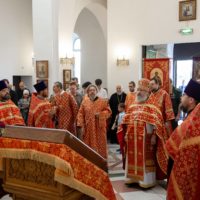 Престольный праздник храма на Волжском