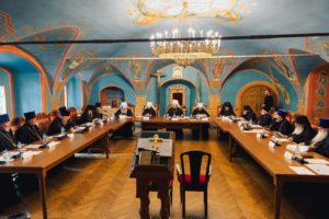 Благочинный принял участие в заседании Епархиального совета