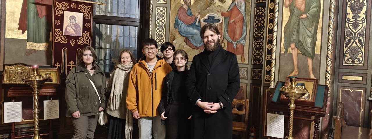 Студенты МТУСИ посетили храм у Салтыкова моста