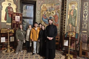 Студенты МТУСИ посетили храм у Салтыкова моста