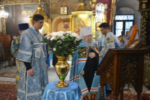 Празднование Казанской иконы в Петропавловском храме