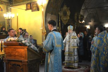 Днесь благоволе́ния Бо́жия предображе́ние