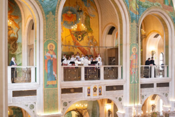 Детский хор воскресной школы спел в Сретенском монастыре