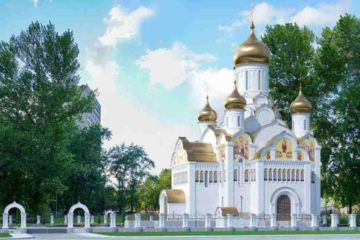 В мае установят купола на строящийся храм в Лефортове