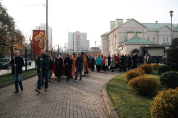 В храме св блгв кн Андрея Боголюбского встретили малый престольный праздник